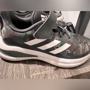 Youth Camo Adidas sneakers